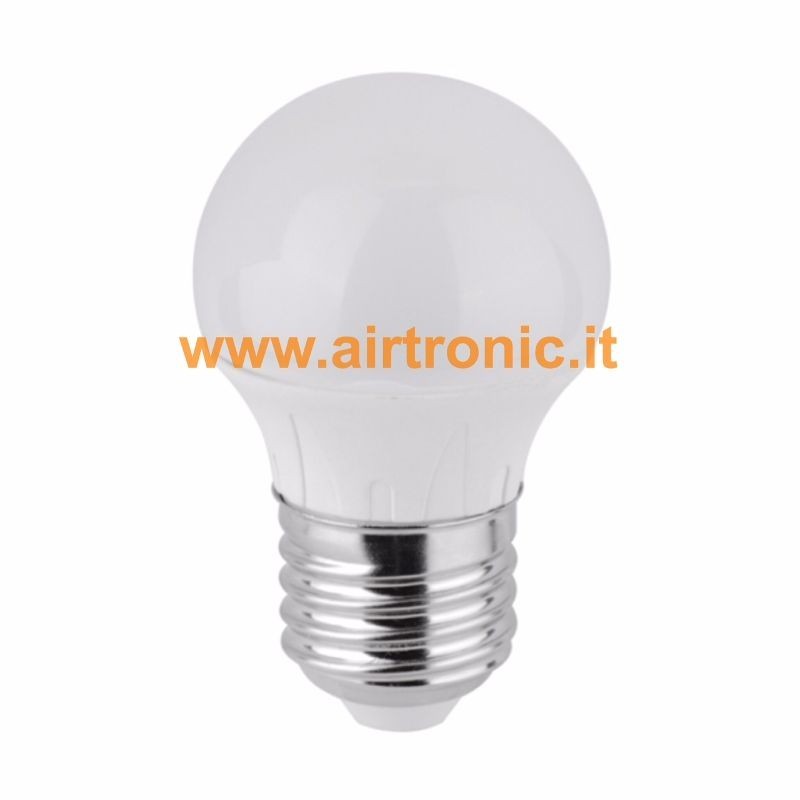 Lampadina mini bulbo LED E27 4W Bianco Freddo - 1