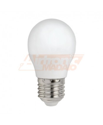 Lampadina mini bulbo LED E27 9W Bianco Freddo - 2