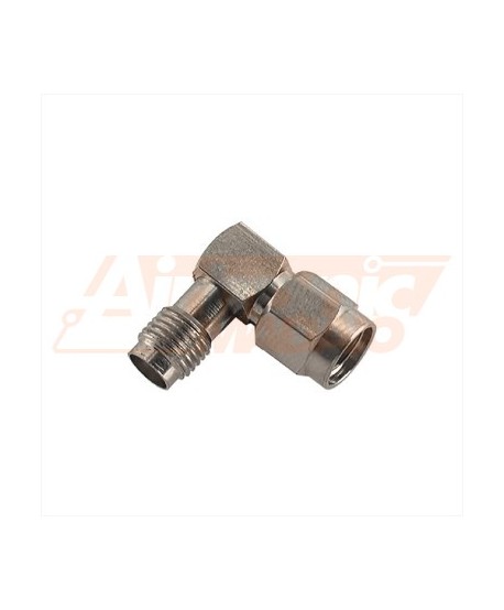 2 connettori SAT F | adattatore angolare 90° | spina F > presa F 90° | angolato F connettore TV | Adattatore F per cavo antenna, cavo coassiale | placcato oro | 2 pezzi 2 connettori SAT F | adattatore angolare 90° | spina F > presa F 90° | angolato F connettore TV | Adattatore F per cavo antenna, cavo coassiale | placcato oro | 2 pezzi